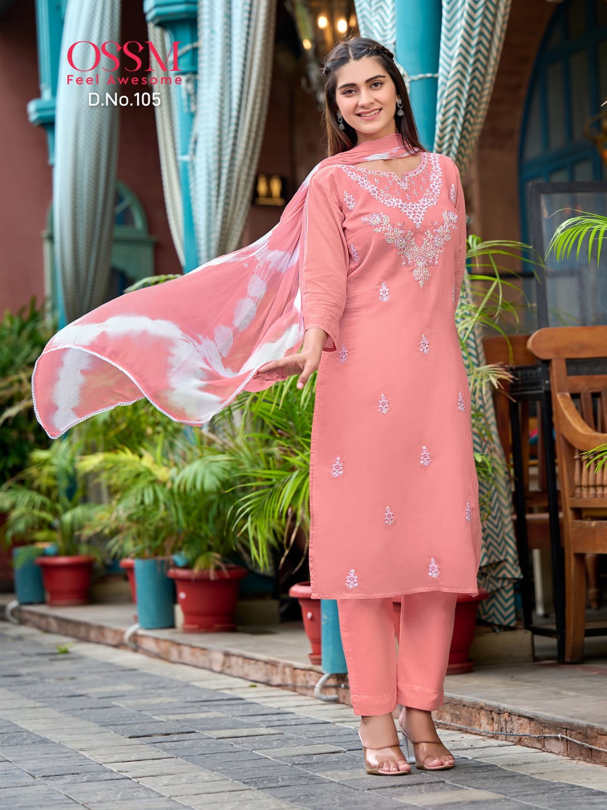 Ossm Olivia Premium Mal Cotton Readymade Suits Catalog